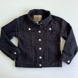 6yr Kids Levi Black Jean Jacket